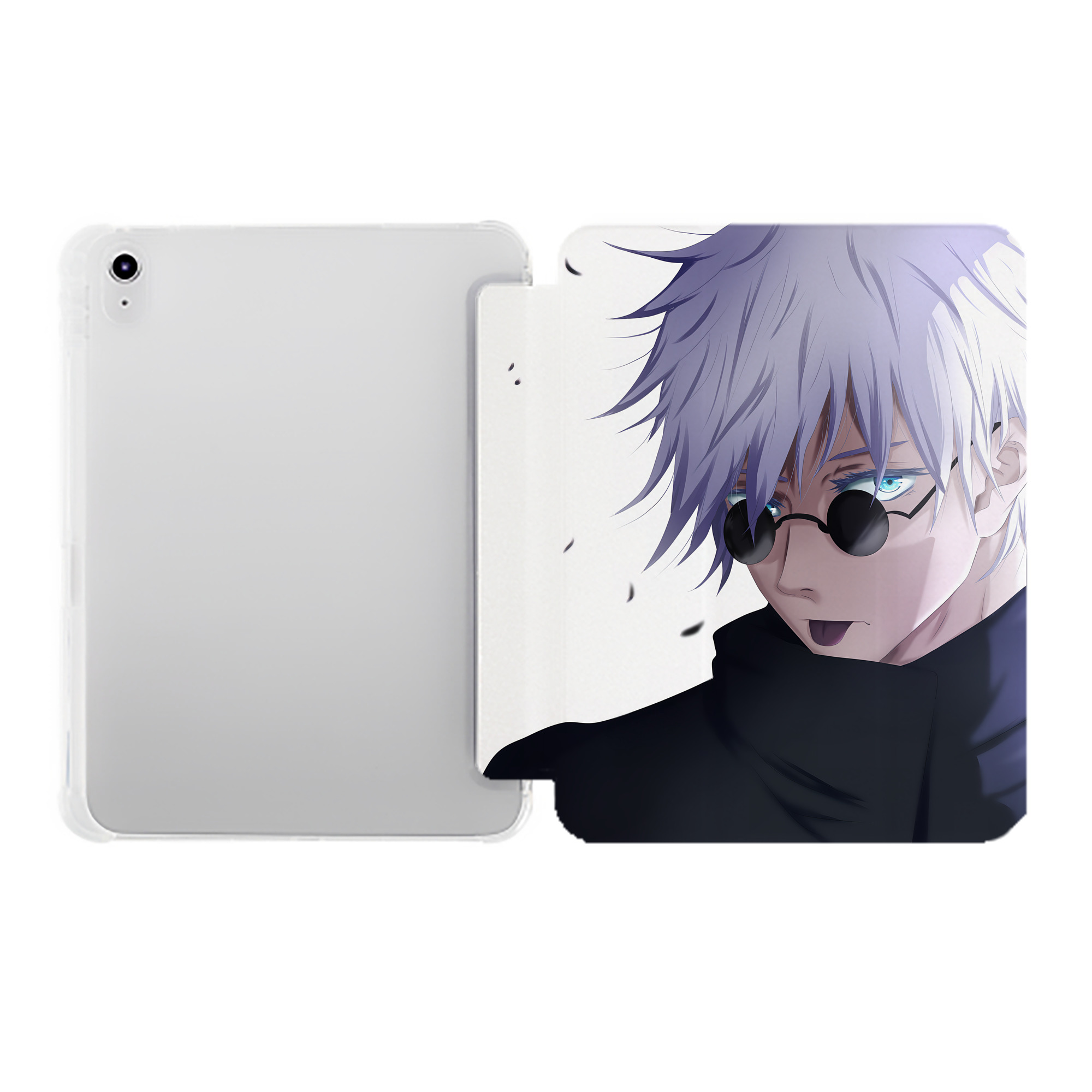 （画像用） SPY×FAMILY间谍家家酒 IPad ケース ペン収納付き 三つ折りスタンド PUレザー×シリコン 対応機種9.5/10.5/10.9インチ